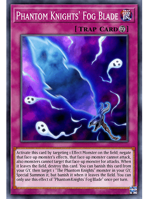 Phantom Knights' Fog Blade - BLC1-EN117 - Common 1st Edition