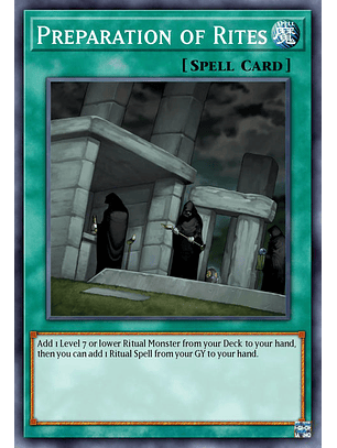 Preparation of Rites - BLC1-EN121 - Common 1st Edition