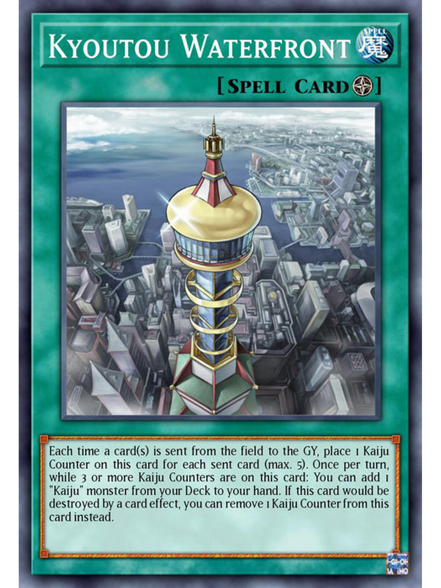 Kyoutou Waterfront - BLC1-EN122 - Common 1st Edition 1