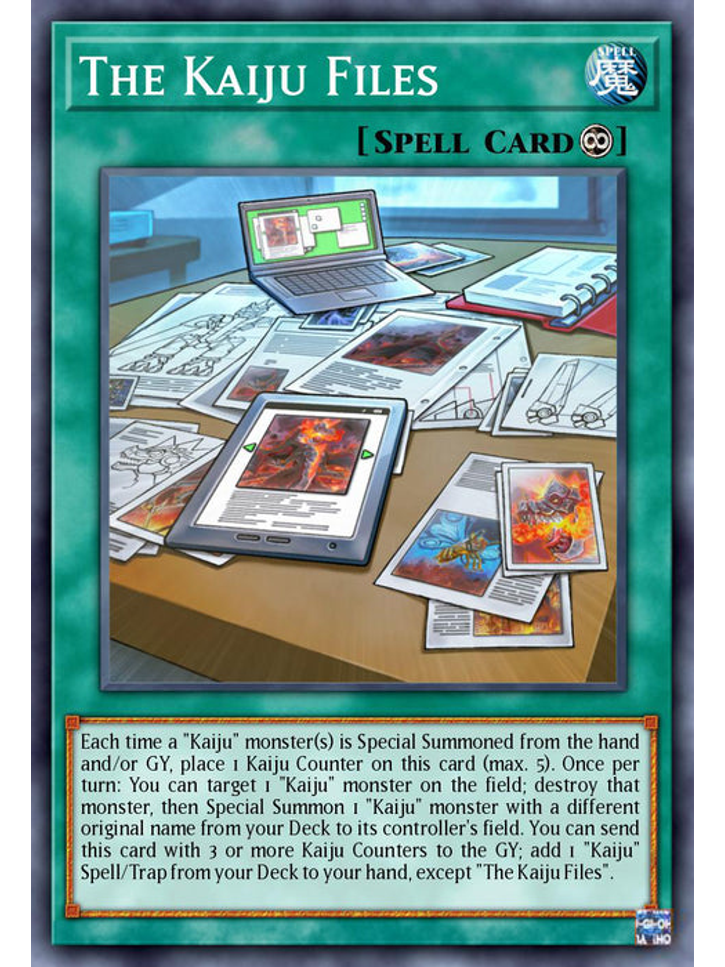 The Kaiju Files - BLC1-EN123 - Common 1st Edition 1