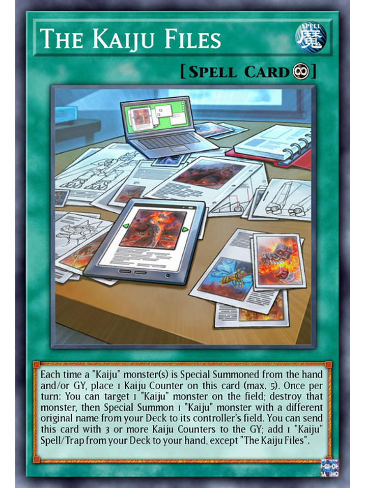 The Kaiju Files - BLC1-EN123 - Common 1st Edition 1