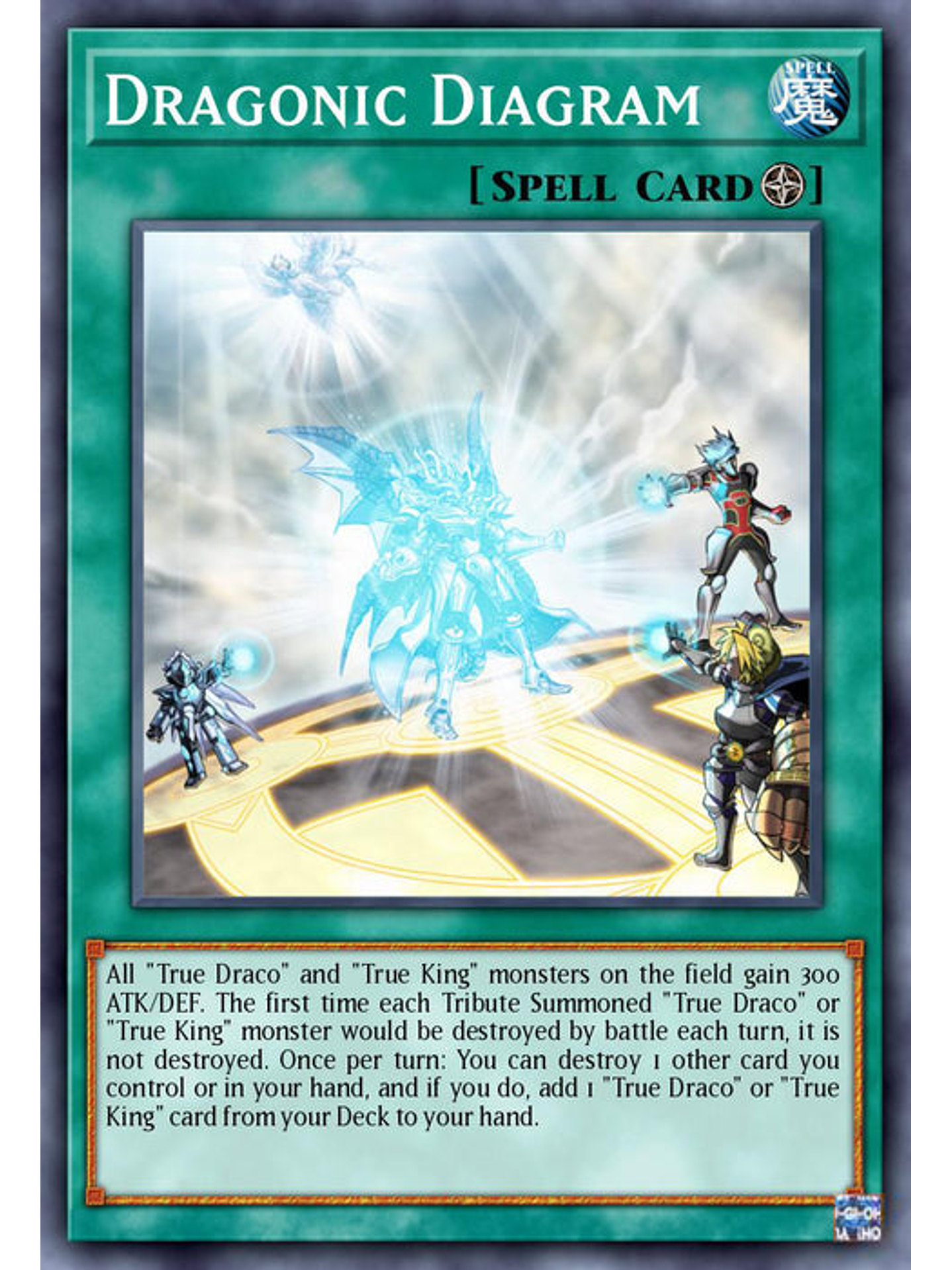 Dragonic Diagram - BLC1-EN125 - Common 1st Edition 1