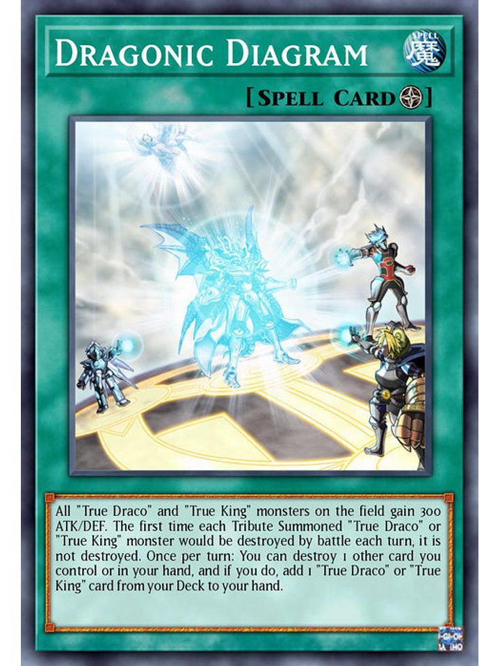 Dragonic Diagram - BLC1-EN125 - Common 1st Edition 1