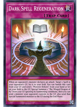 Dark Spell Regeneration - BLC1-EN126 - Common 1st Edition