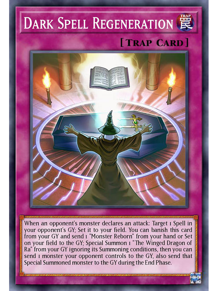 Dark Spell Regeneration - BLC1-EN126 - Common 1st Edition 1