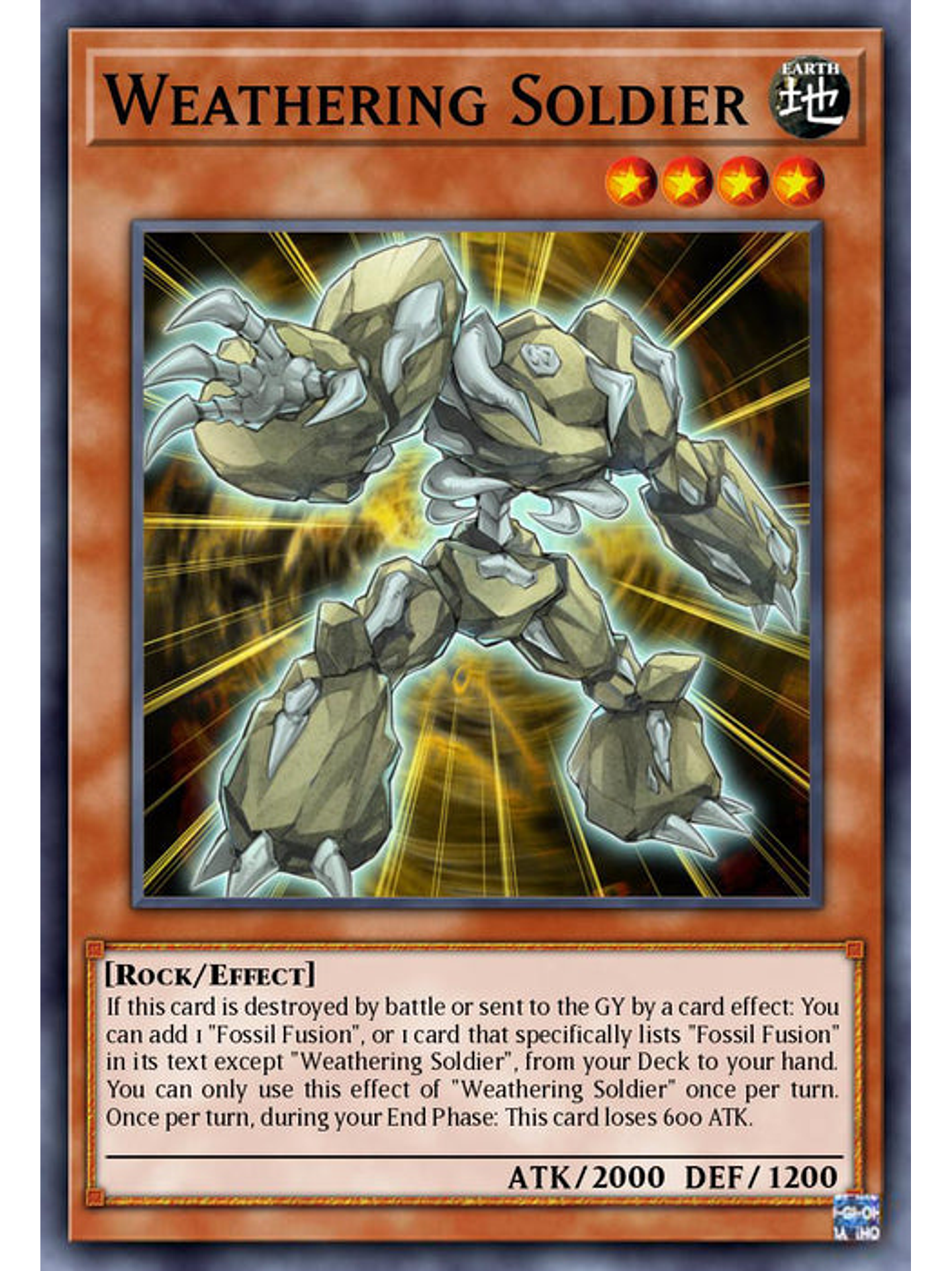 Weathering Soldier - BLC1-EN128 - Common 1st Edition 1