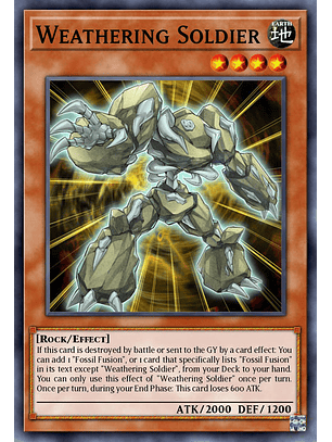 Weathering Soldier - BLC1-EN128 - Common 1st Edition