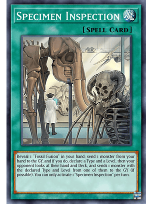 Specimen Inspection - BLC1-EN136 - Common 1st Edition