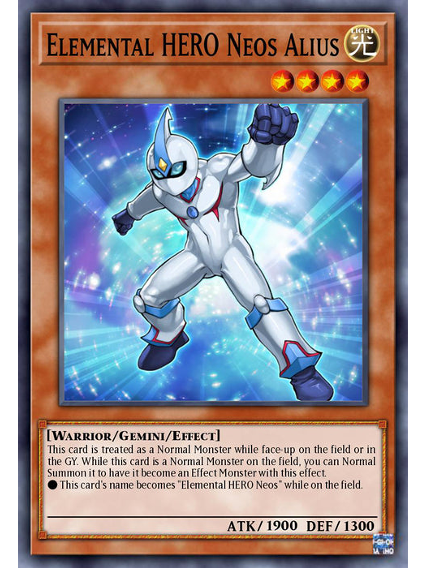 Elemental HERO Neos Alius - BLC1-EN138 - Common 1st Edition 1