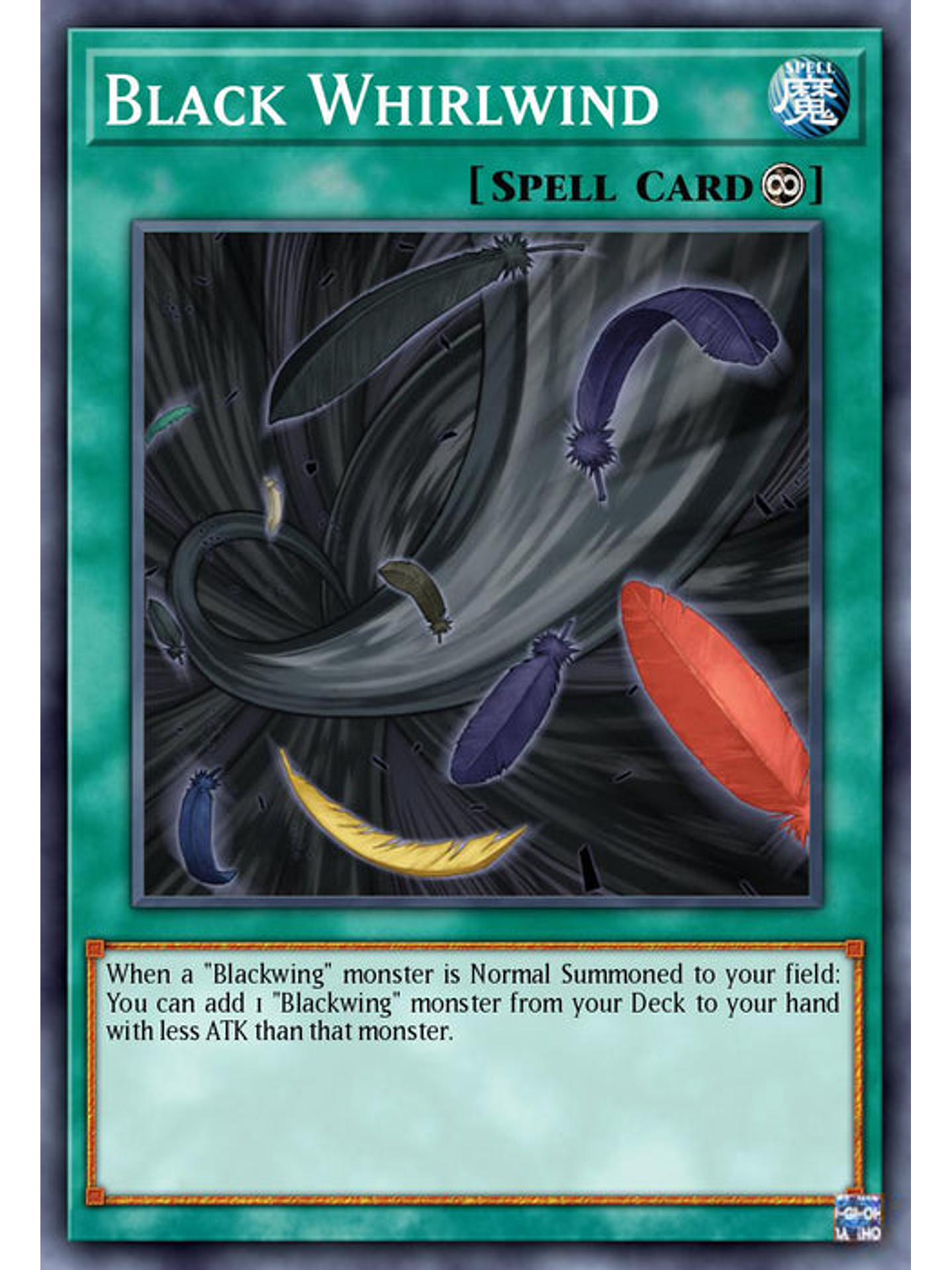 Black Whirlwind - BLC1-EN142 - Common 1st Edition 1