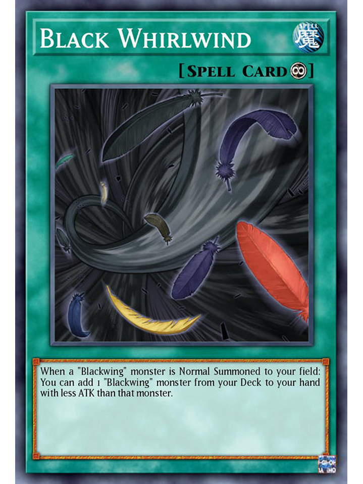Black Whirlwind - BLC1-EN142 - Common 1st Edition 1