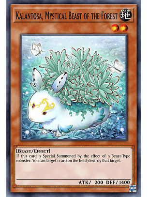 Kalantosa, Mystical Beast of the Forest - BLC1-EN147 - Common 1st Edition
