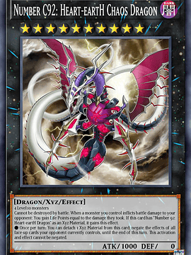 Number C92: Heart-eartH Chaos Dragon - BLC1-EN149 - Common 1st Edition