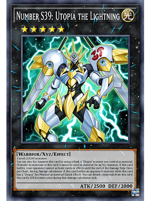 Number S39: Utopia the Lightning - BLC1-EN150 - Common 1st Edition