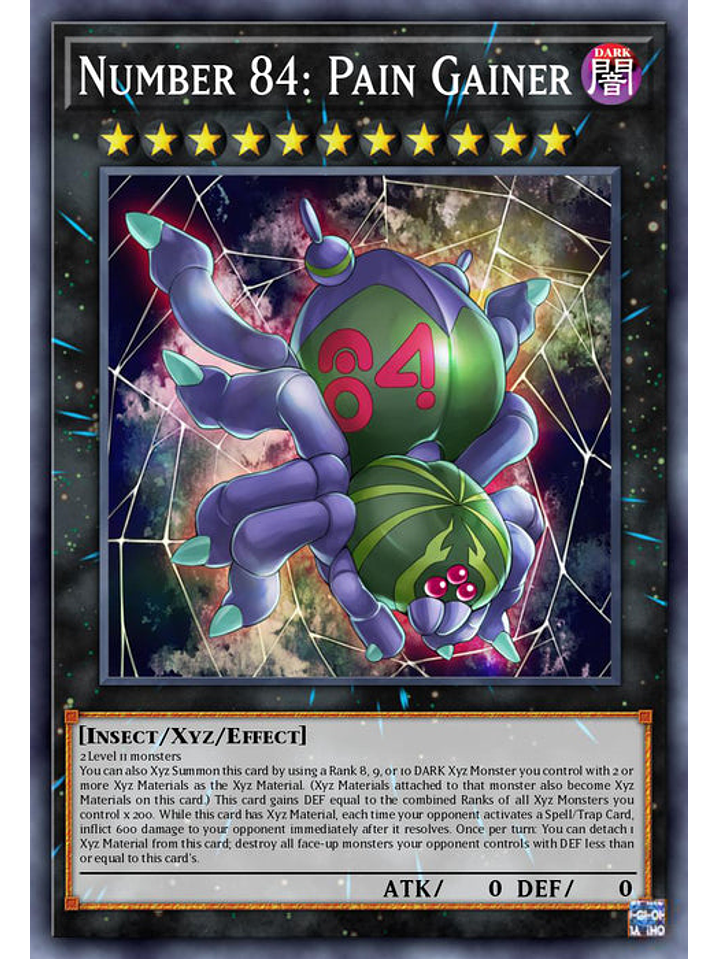 Number 84: Pain Gainer - BLC1-EN151 - Common 1st Edition 1