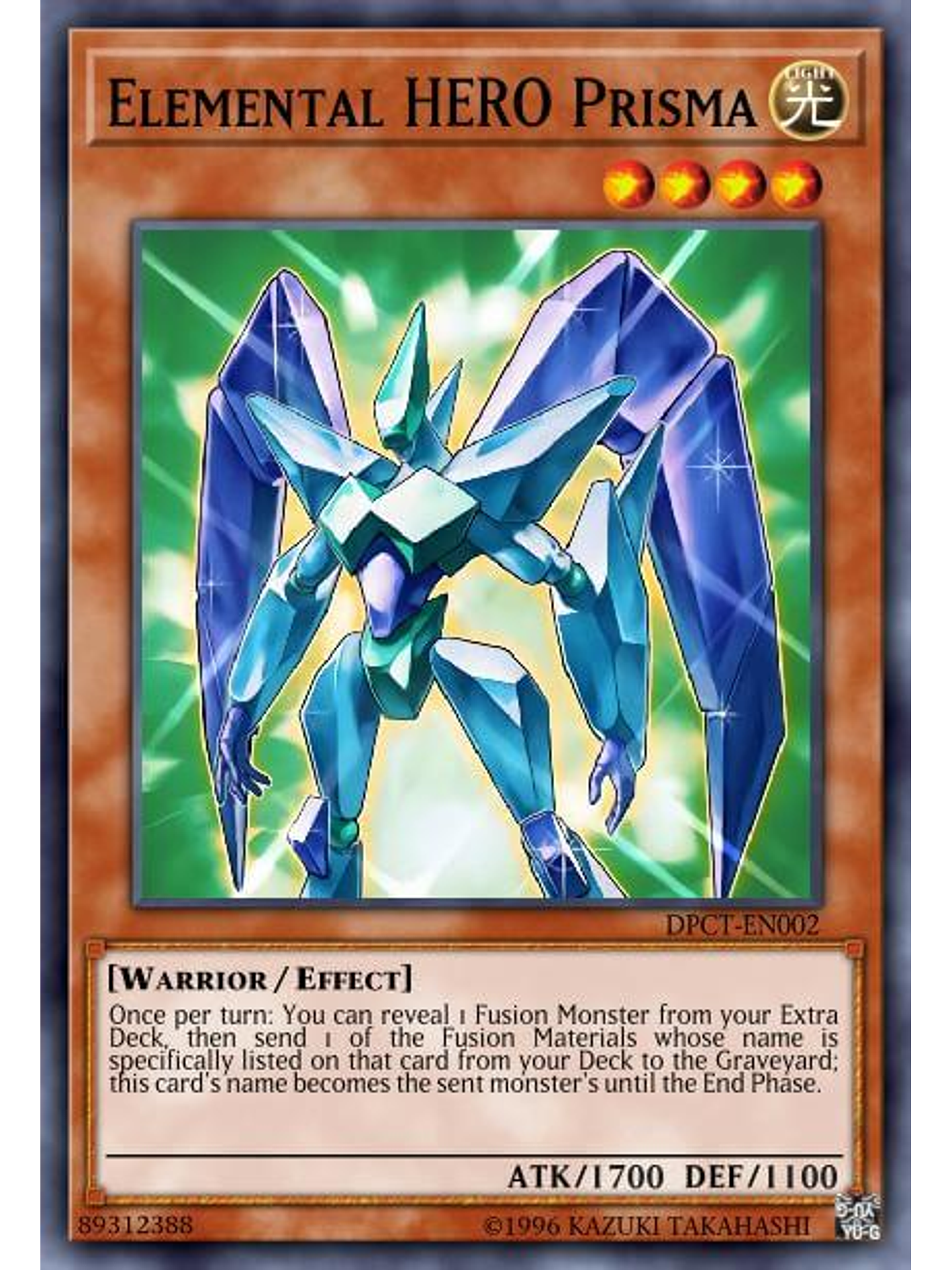 Elemental HERO Prisma - BLC1-EN152 - Common 1st Edition 1