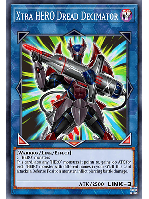Xtra HERO Dread Decimator - BLC1-EN156 - Common 1st Edition