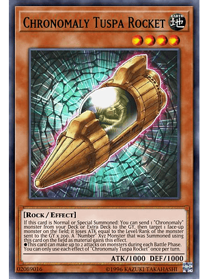 Chronomaly Tuspa Rocket - BLC1-EN161 - Common 1st Edition