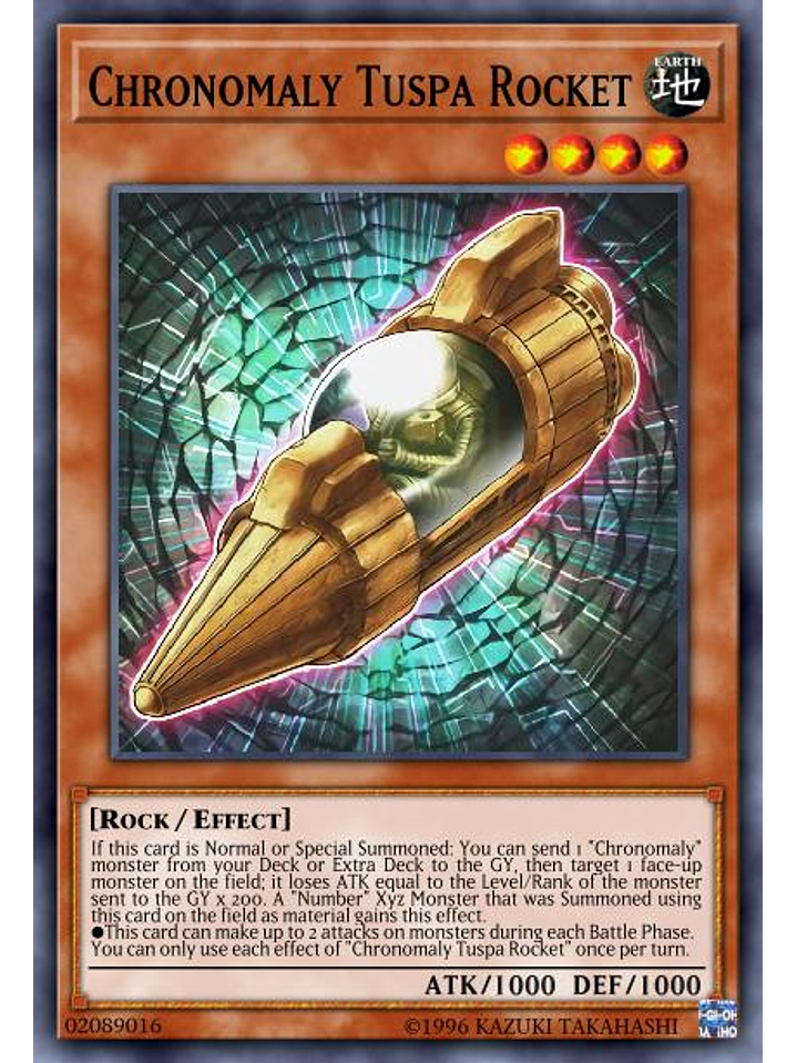 Chronomaly Tuspa Rocket - BLC1-EN161 - Common 1st Edition 1