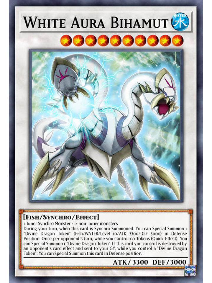 White Aura Bihamut - BLC1-EN162 - Common 1st Edition 1
