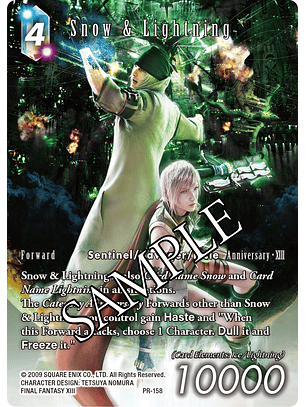 CL2024-105 (Alternative Art) Snow & Lightning (Foil)