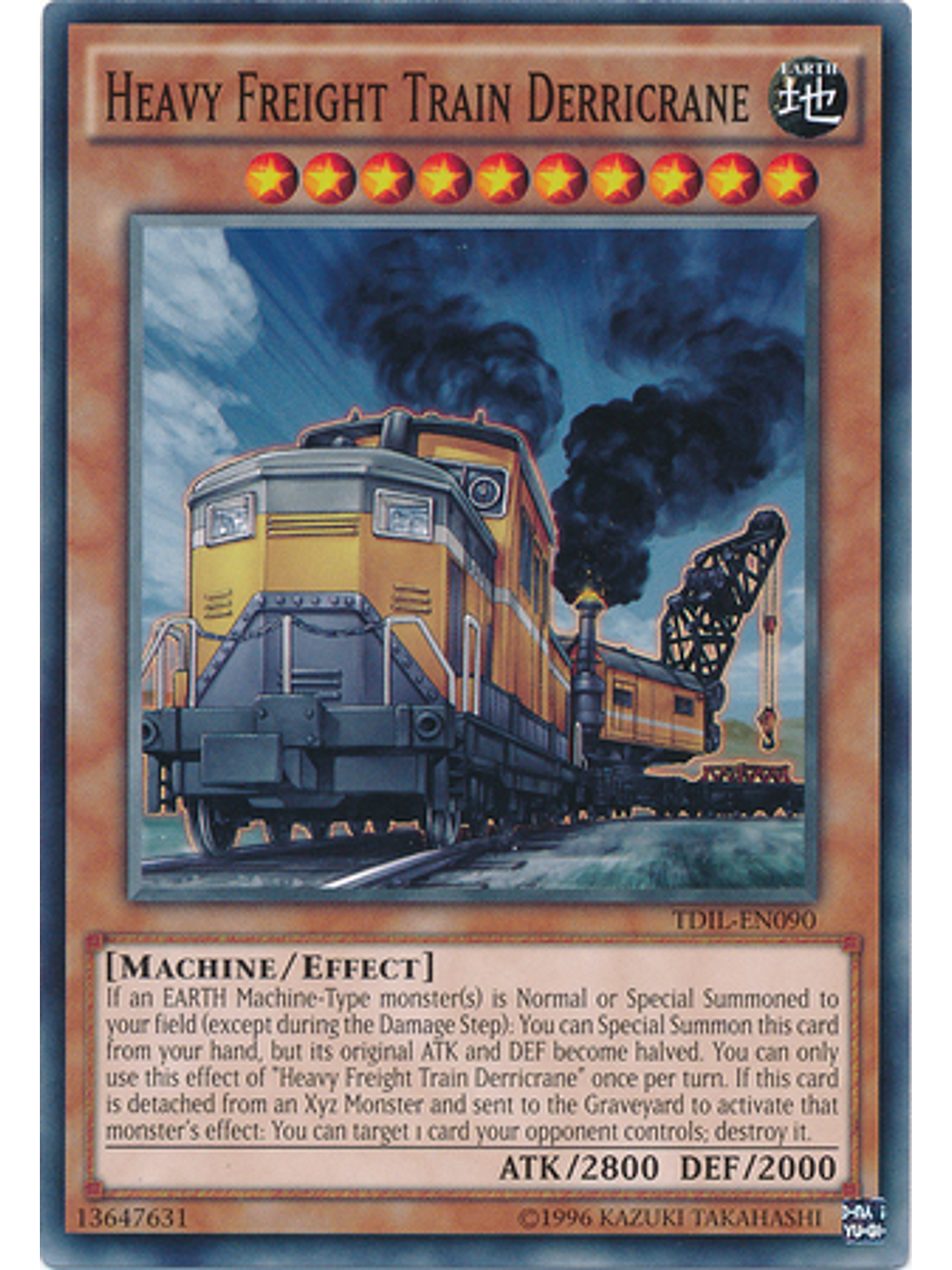 Heavy Freight Train Derricrane - TDIL-EN090 - Common Unlimited 1