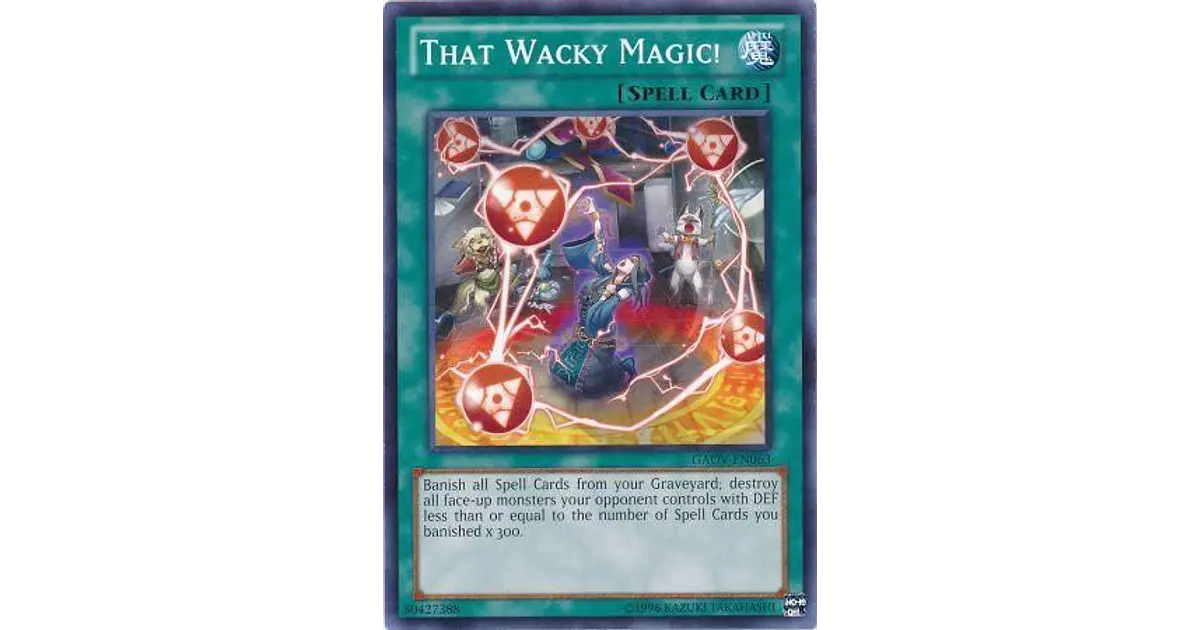 That Wacky Magic! - GAOV-EN063 - Common Unlimited