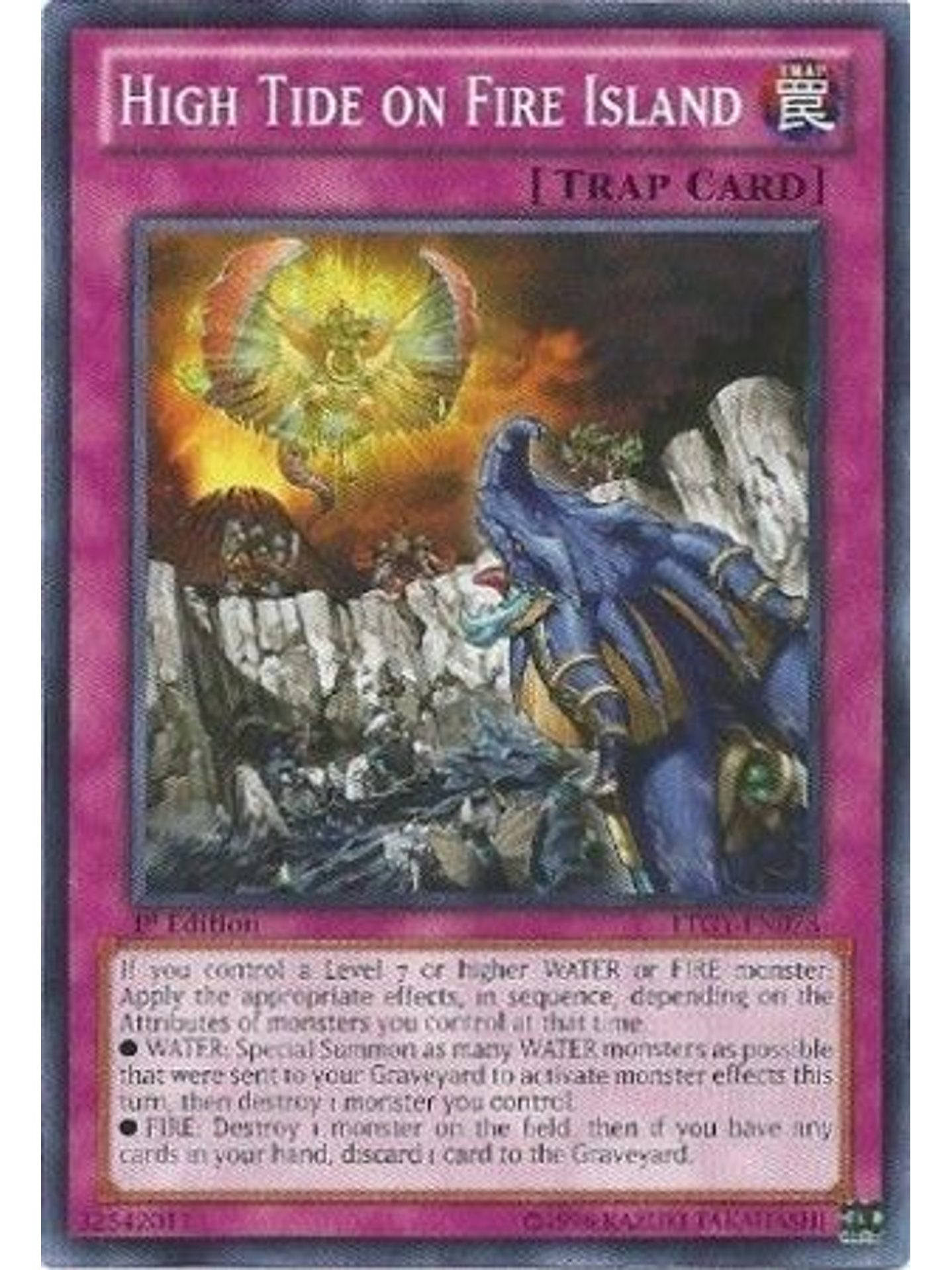 High Tide on Fire Island - LTGY-EN078 - Common 1st Edition 1