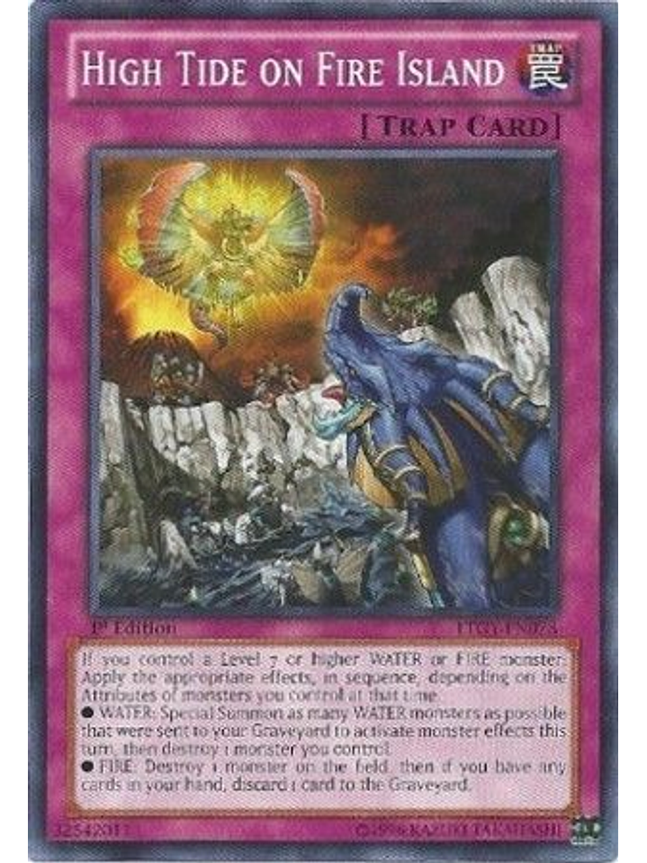 High Tide on Fire Island - LTGY-EN078 - Common 1st Edition 1