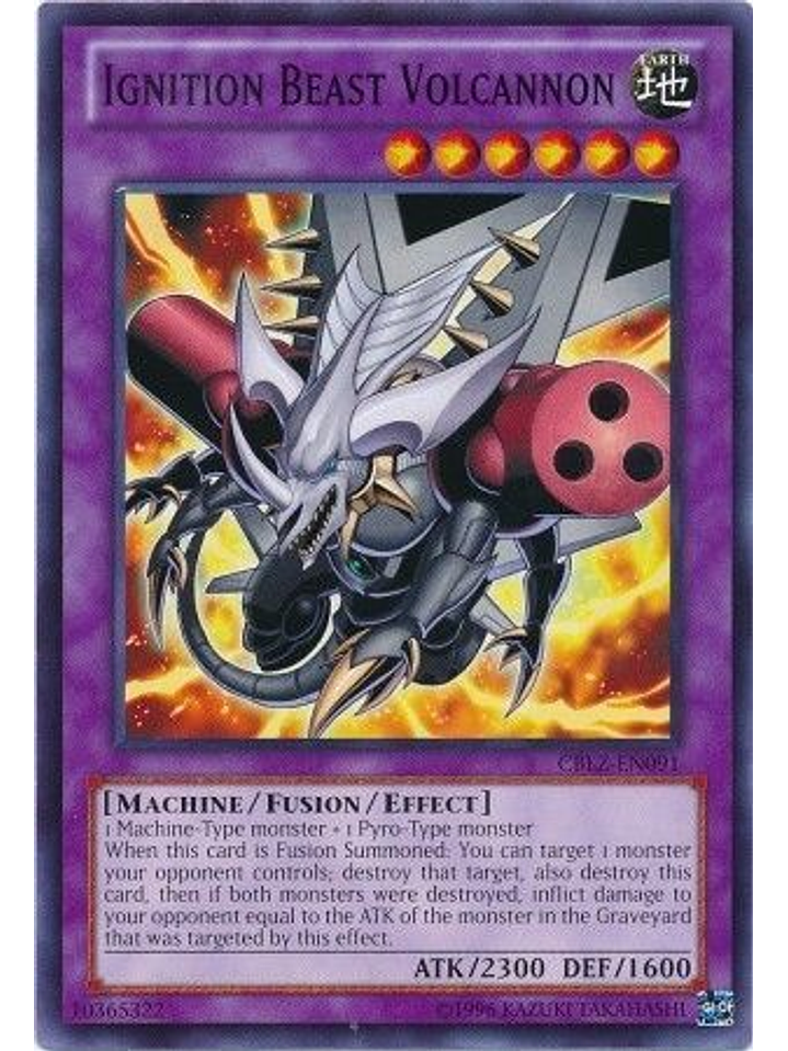 Ignition Beast Volcannon - CBLZ-EN091 - Common Unlimited 1