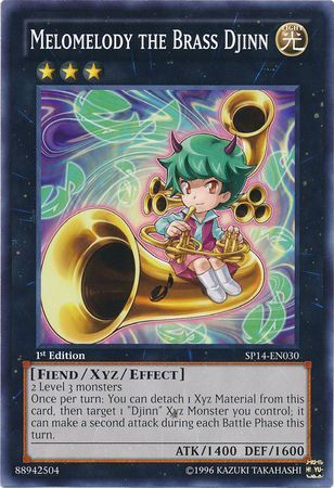 Melomelody the Brass Djinn - SP14-EN030 - Common 1st Edition