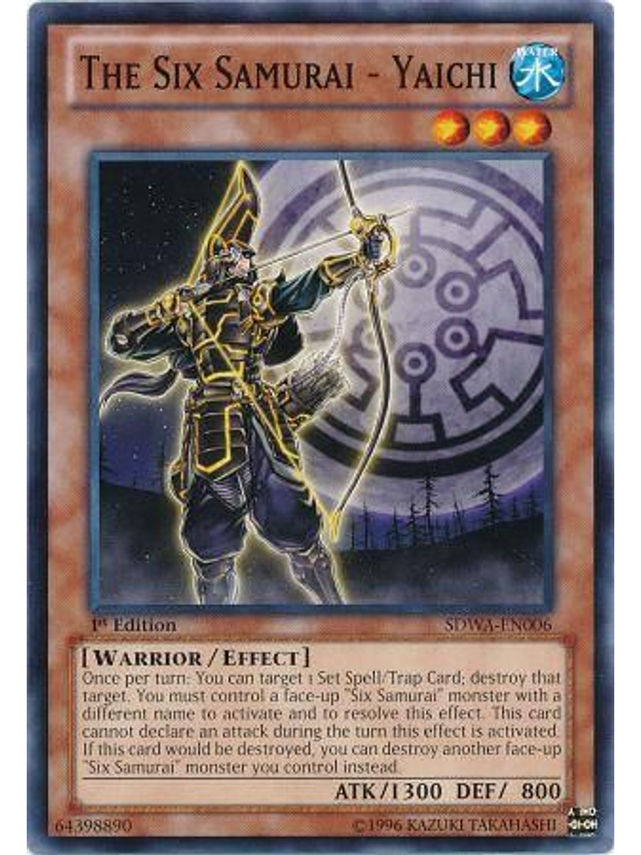 The Six Samurai - Yaichi - SDWA-EN006 - Common 1st Edition 1