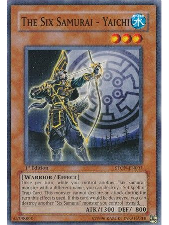 The Six Samurai - Yaichi - STON-EN007 - Common 1st Edition 1