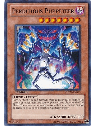 Perditious Puppeteer - GENF-EN033 - Common 1st Edition