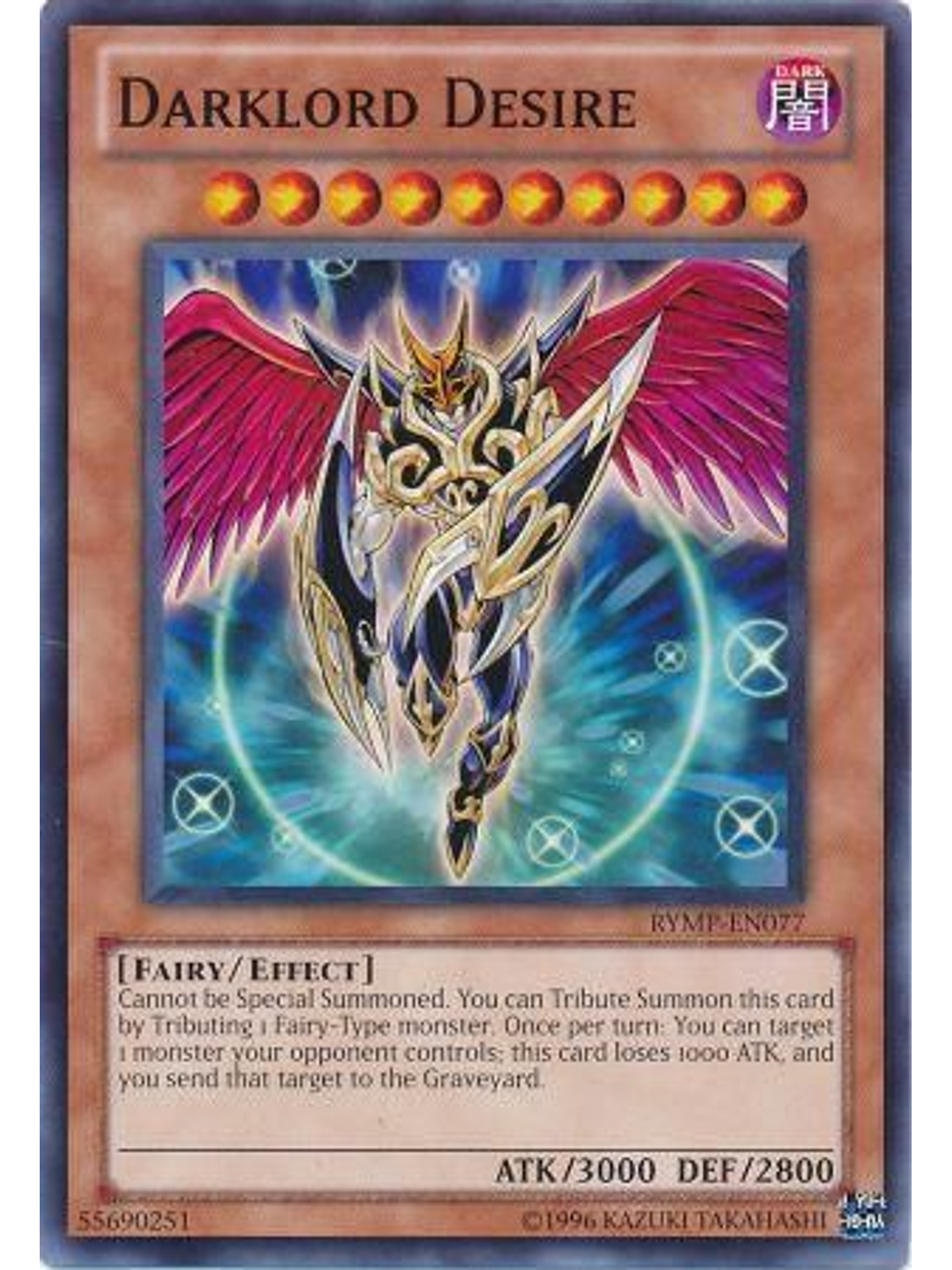 Darklord Desire - RYMP-EN077 - Common Unlimited 1