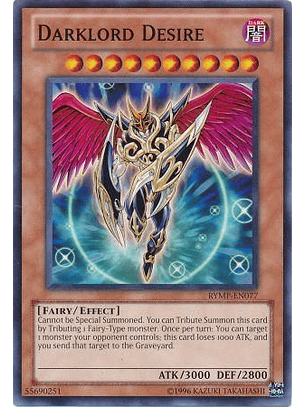 Darklord Desire - RYMP-EN077 - Common Unlimited