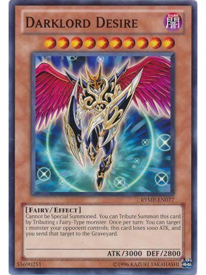 Darklord Desire - RYMP-EN077 - Common Unlimited 1