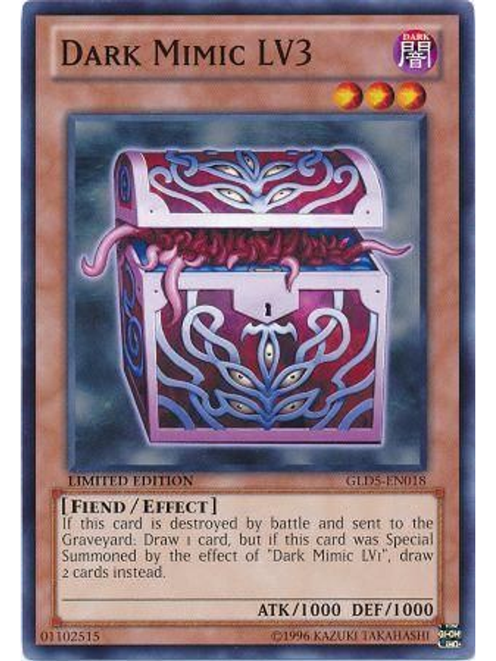 Dark Mimic LV3 - GLD5-EN018 - Common 1