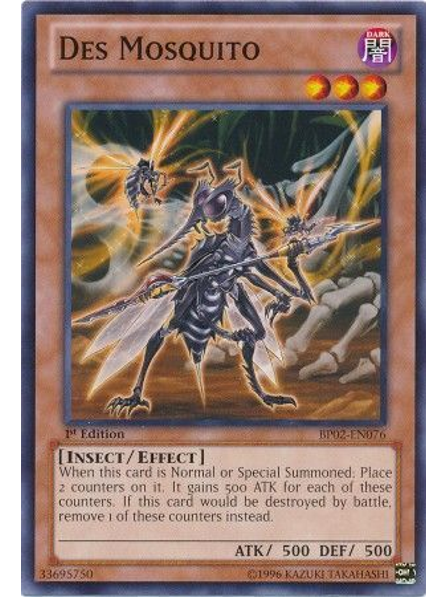 Des Mosquito - BP02-EN076 - Common 1st Edition 1