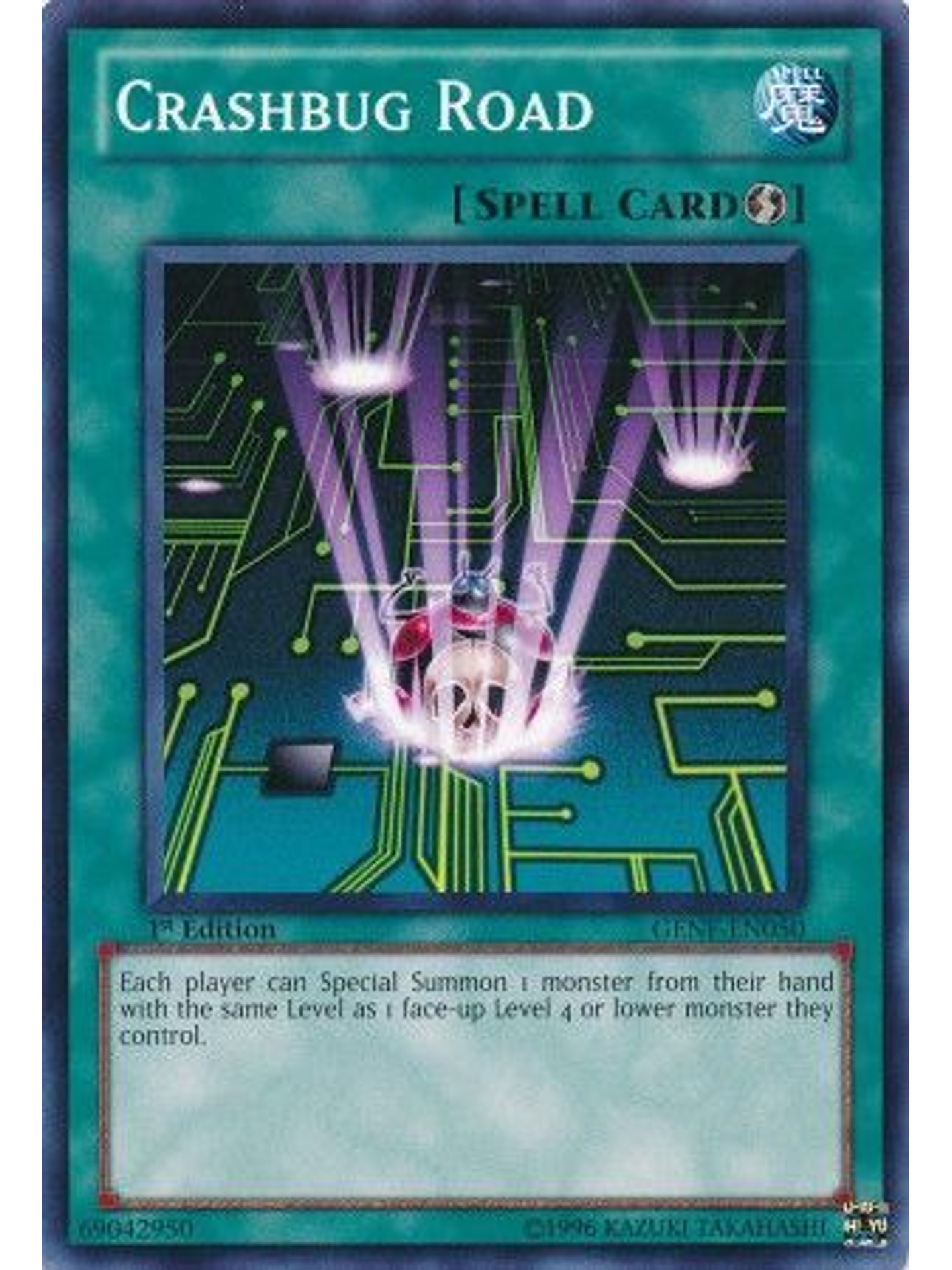 Crashbug Road - GENF-EN050 - Common 1st Edition 1