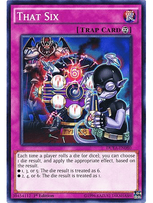 That Six - DUEA-EN080 - Common 1st Edition