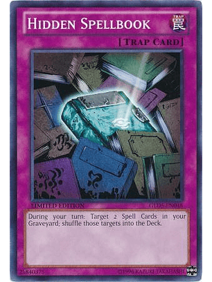 Hidden Spellbook - GLD5-EN048 - Common