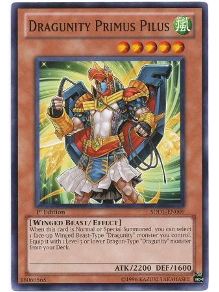 Dragunity Primus Pilus - SDDL-EN009 - Common 1st Edition 1