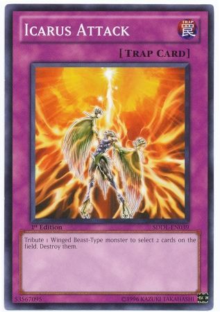 Icarus Attack - SDDL-EN039 - Common 1st Edition