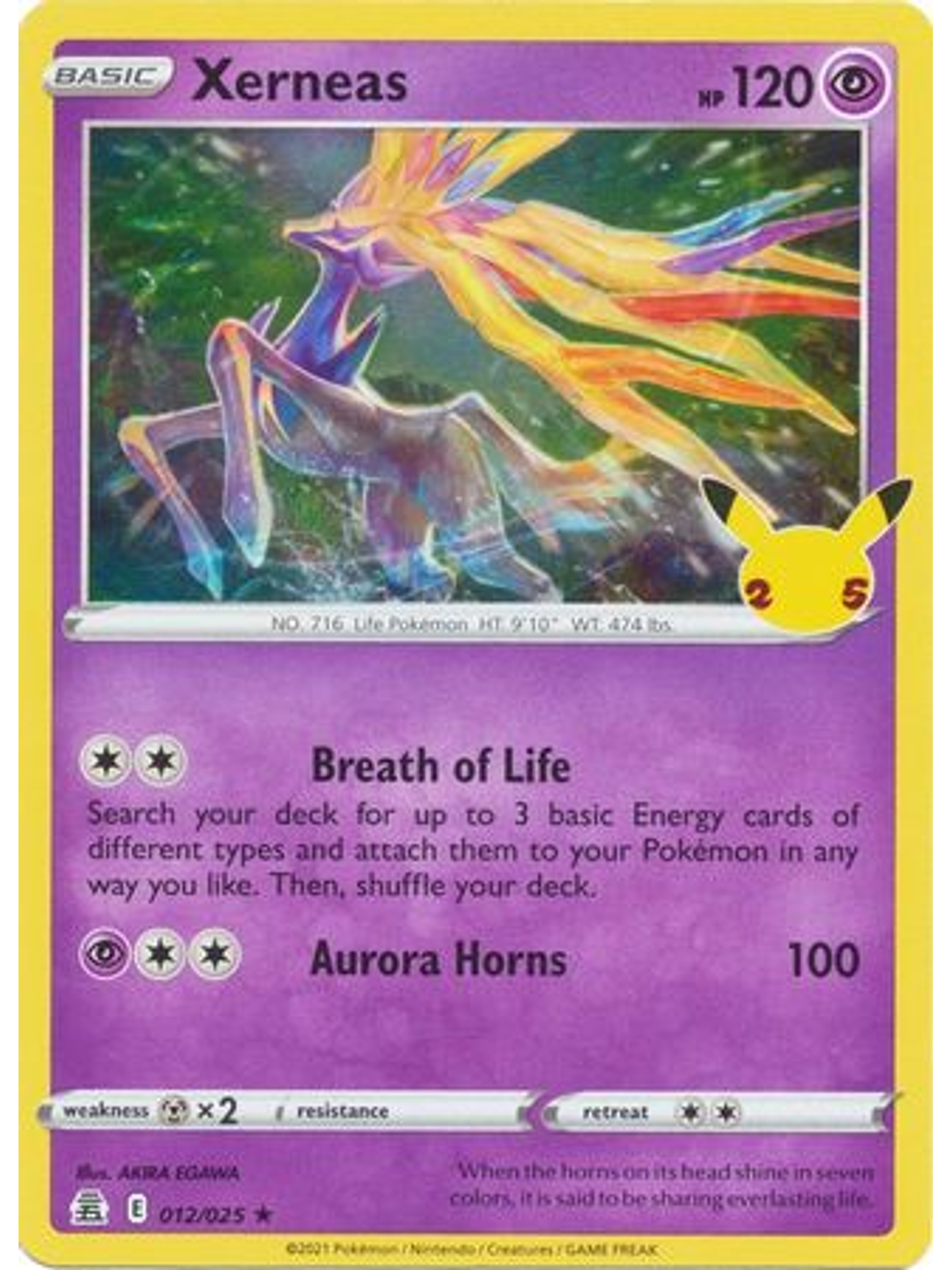 Xerneas - 12/25 - Holo Rare 1