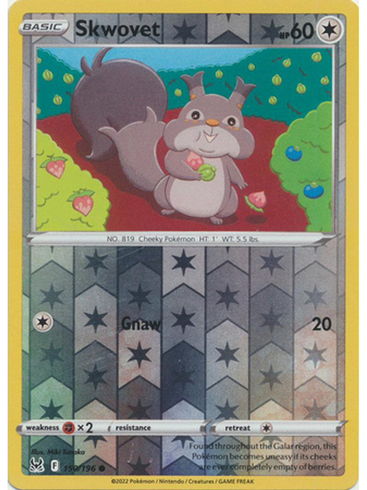 Skwovet - 150/196 - Common Reverse Holo 1