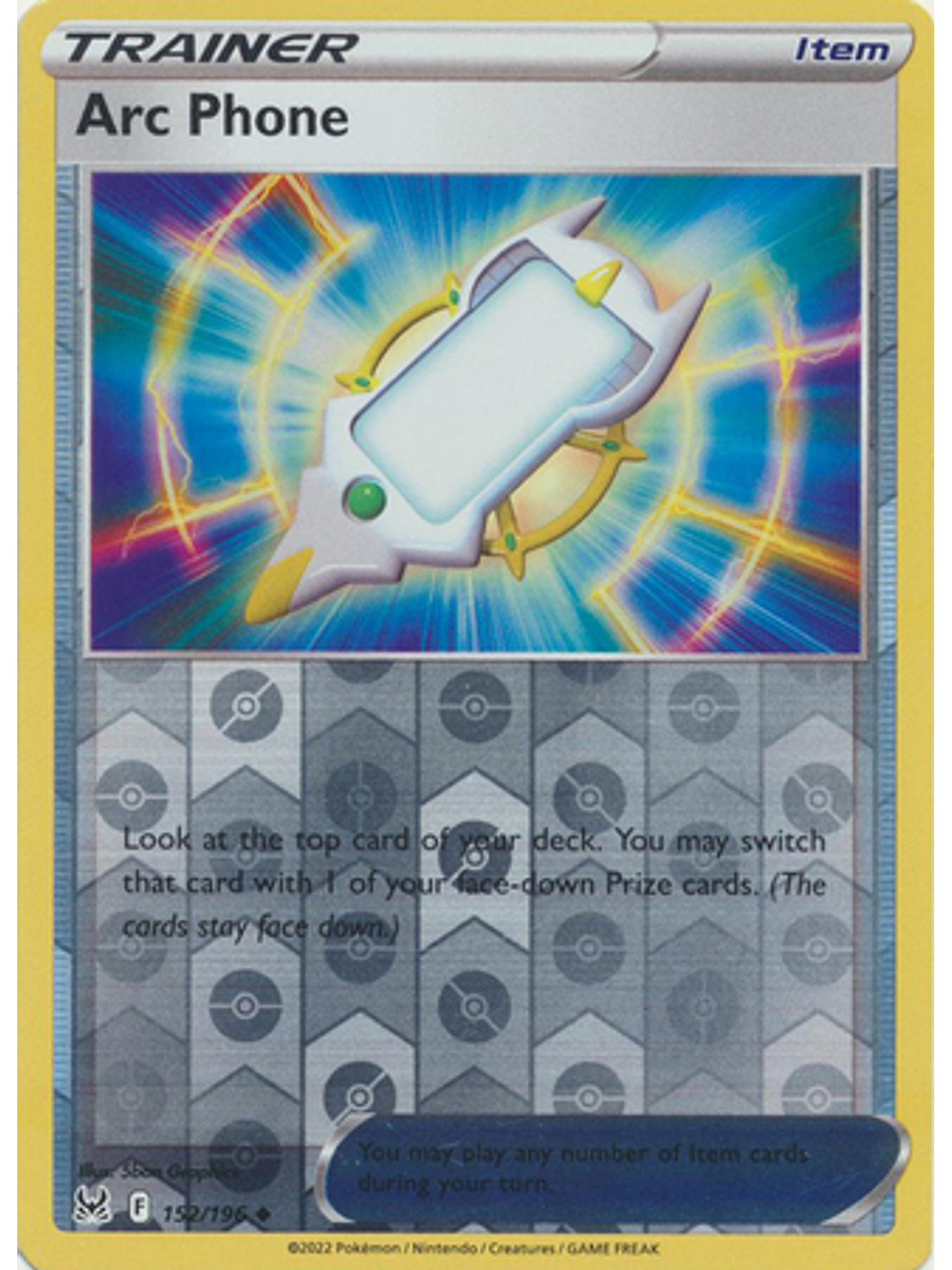 Arc Phone - 152/196 - Uncommon Reverse Holo 1