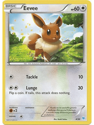 Eevee - 4/30 - Suicune Trainer Kit