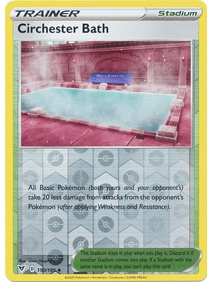 Circhester Bath - 150/185 - Uncommon Reverse Holo