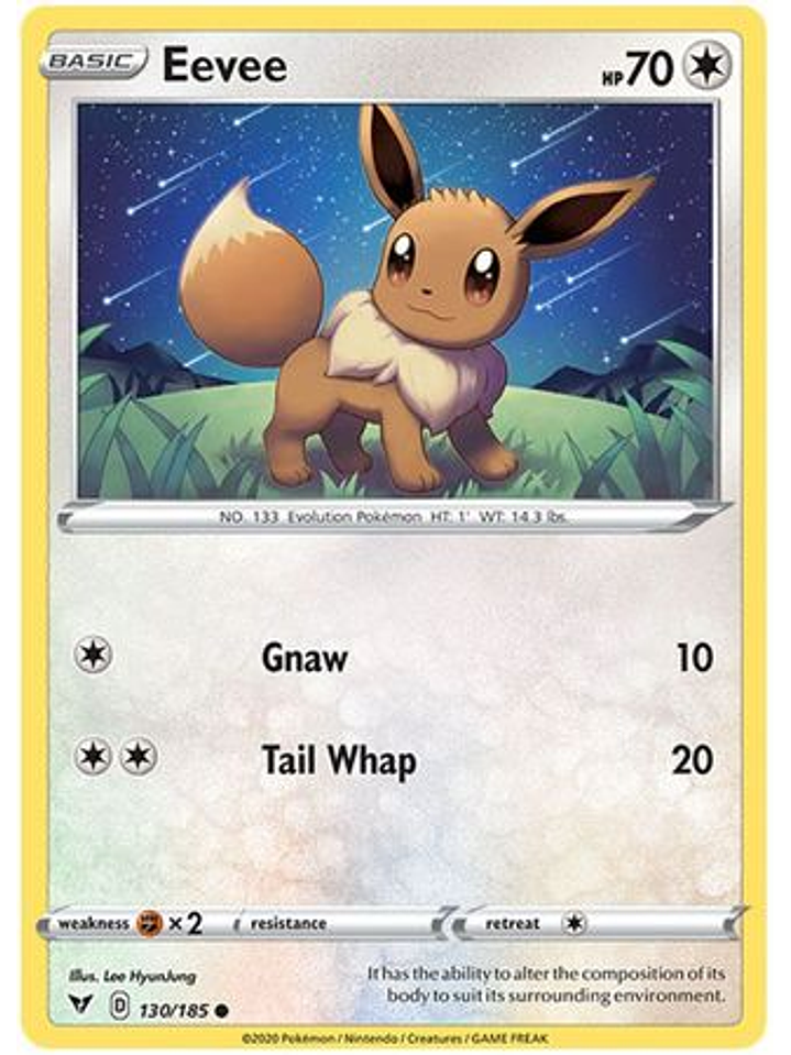 Eevee - 130/185 - Common 1